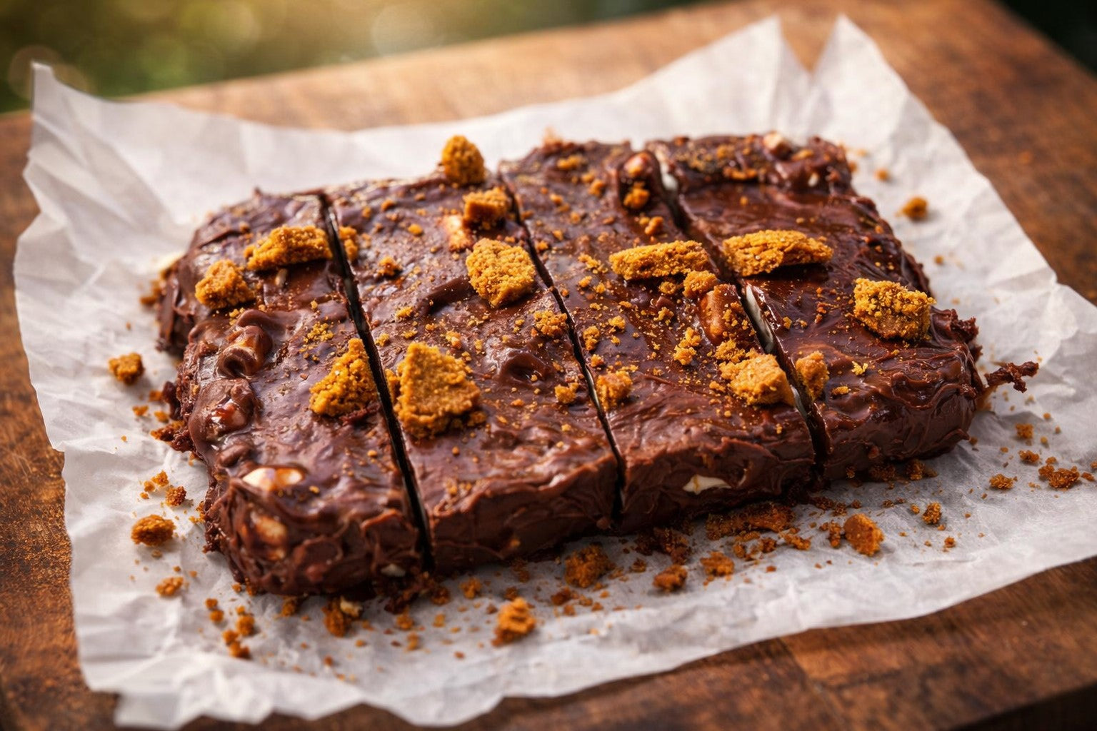 Choc Pudding Bars