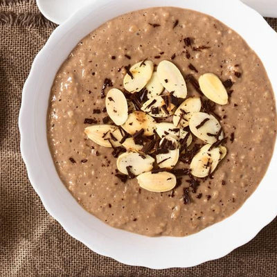 Choc Coconut Overnight Oat Chia Pudding