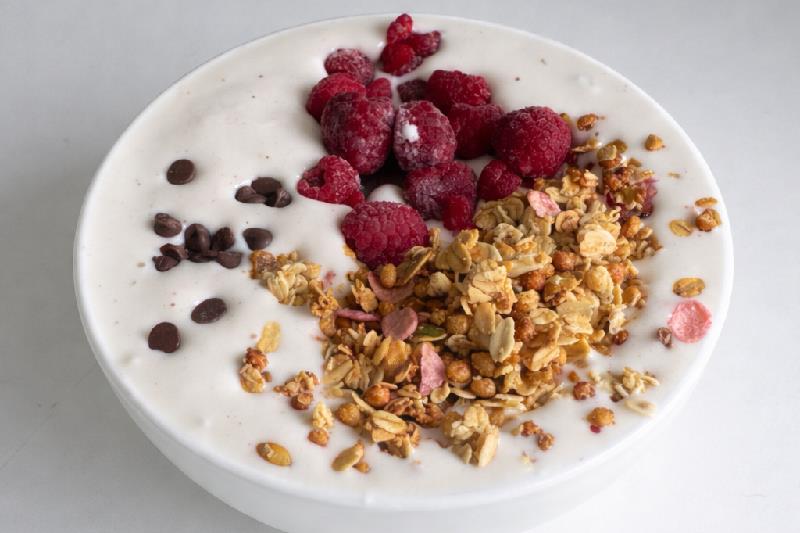 High Protein Smoothie Bowl with Granola