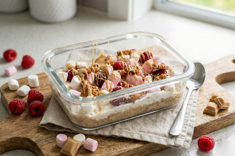 Rocky Road Caramilk Overnight Weetbix