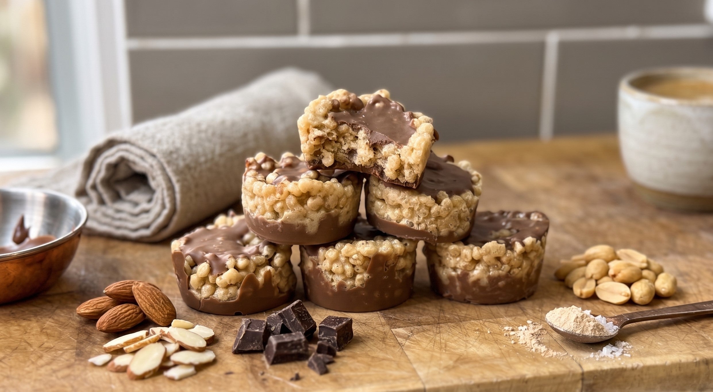 Chocolate Peanut Butter Protein Cups