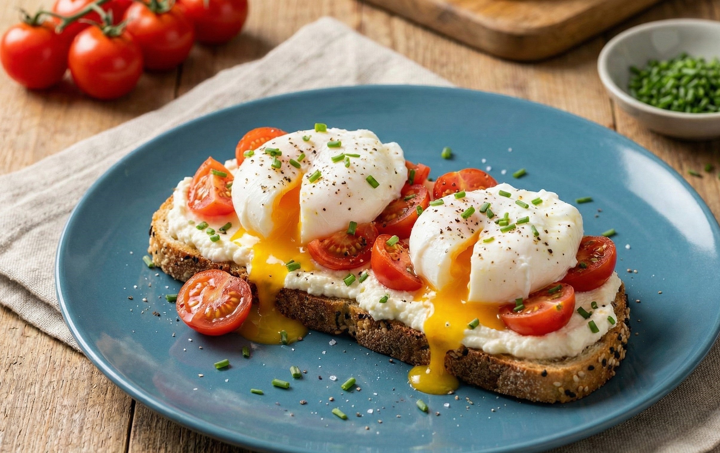 Eggs & Ricotta on Turkish