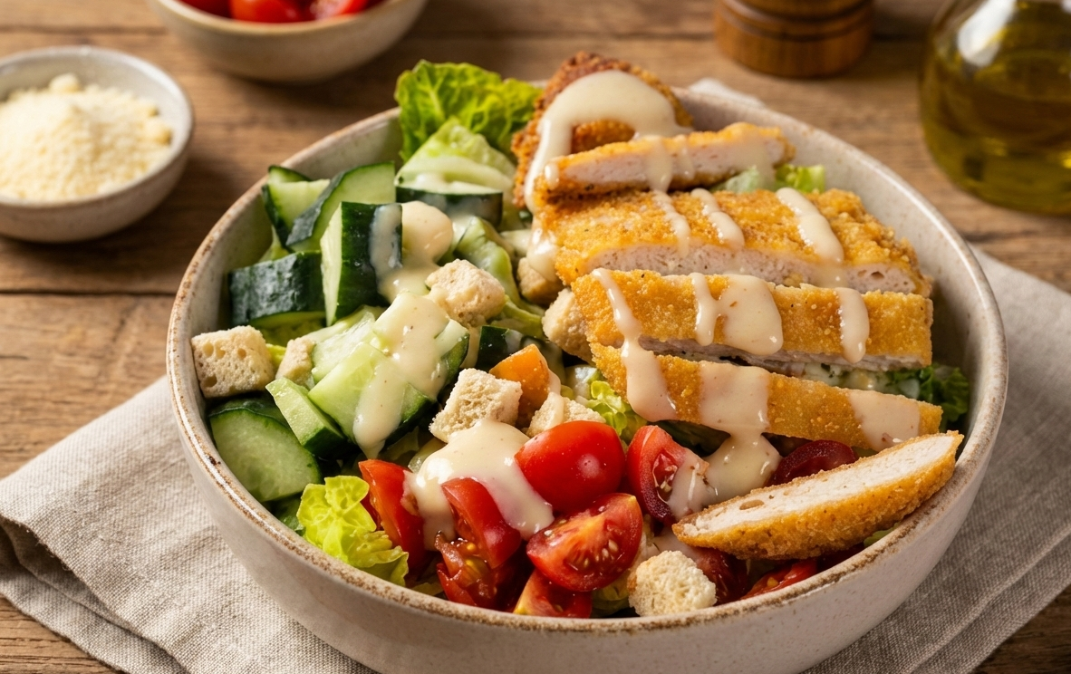 Crispy Chicken Salad