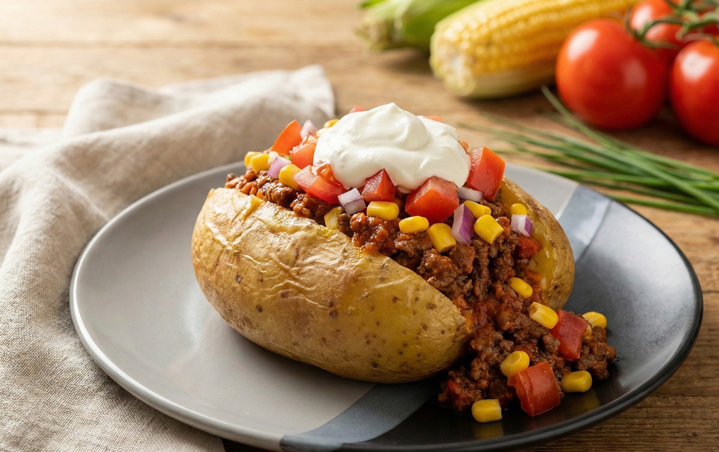 Uvolve's Loaded Potatoes