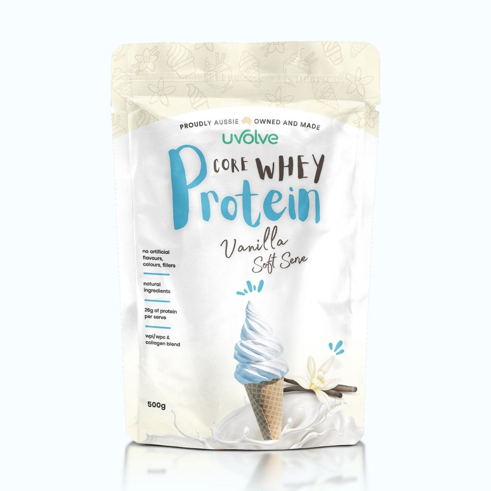Core Whey Protein | Vanilla Soft Serve - 500g by Uvolve