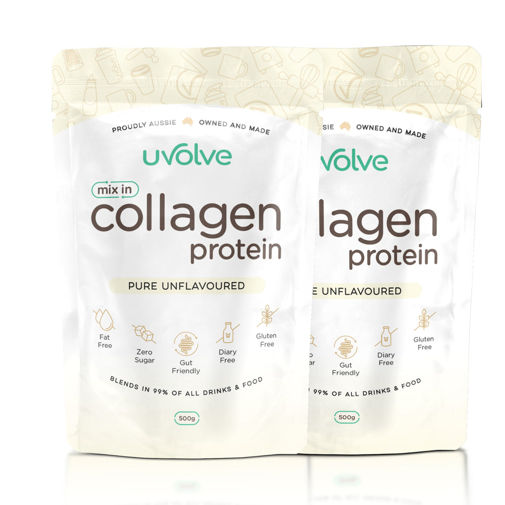 Twin Pack | Mix-in Bovine Collagen Protein - 1kg By Uvolve