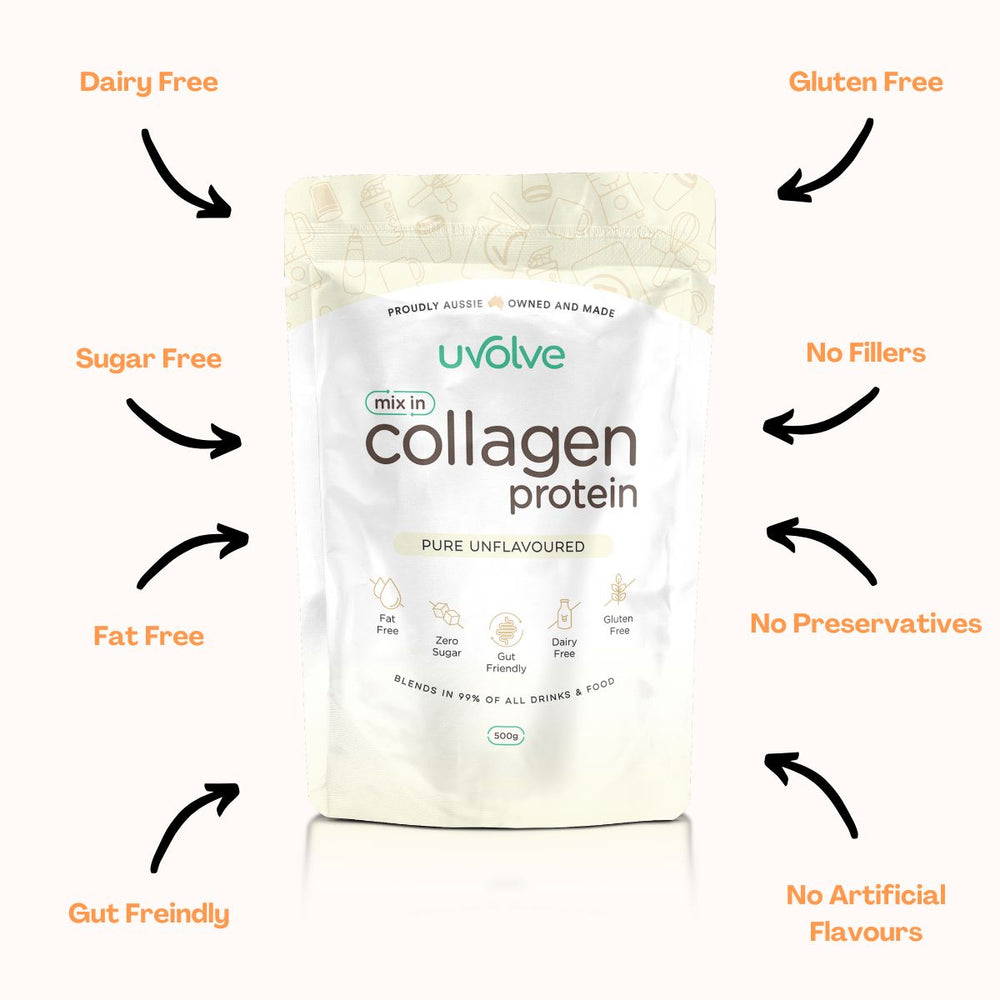 Twin Pack | Mix-in Bovine Collagen Protein - 1kg By Uvolve