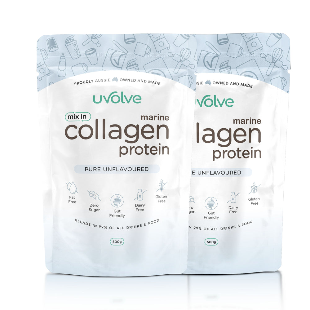 Twin Pack | Mix-in Marine Collagen Protein - 1kg By Uvolve
