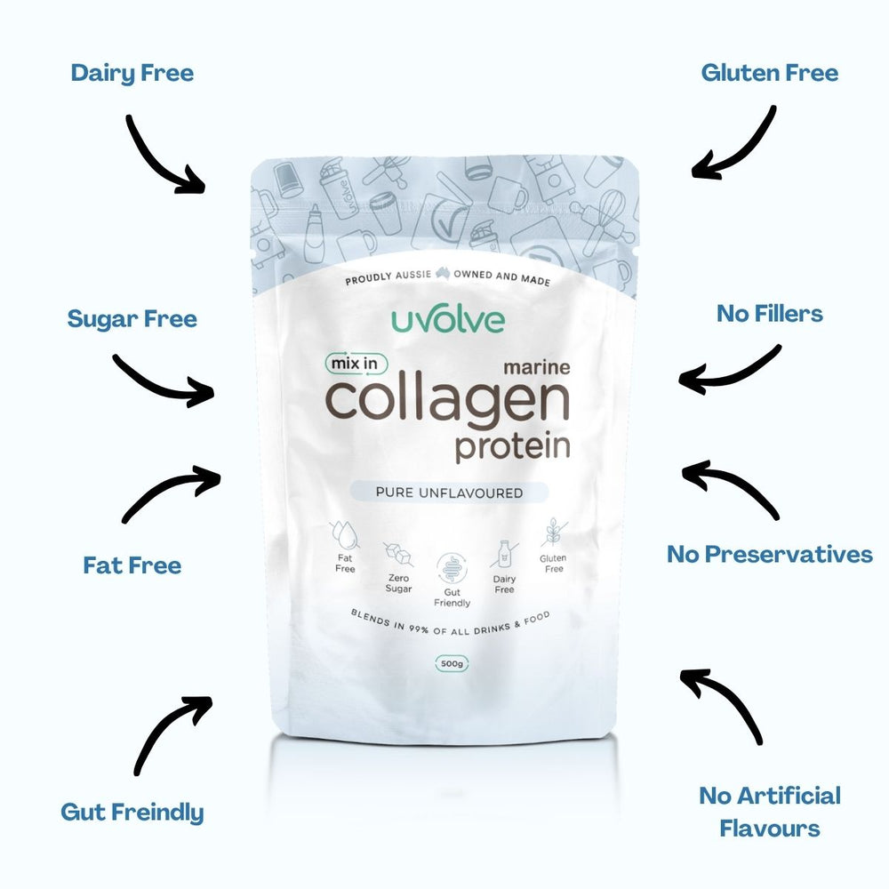 Mix-in Marine Collagen Protein - 500g By Uvolve
