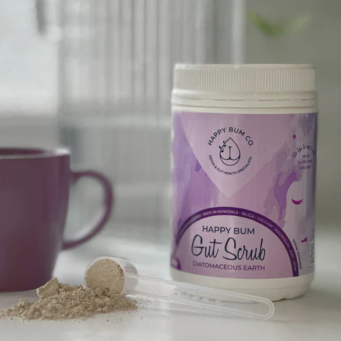 Gut Scrub - Diatomaceous Earth - 200g by Happy Bum Co.