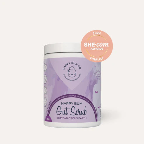 Gut Scrub - Diatomaceous Earth - 200g by Happy Bum Co.